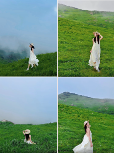 去草地试试这5个拍照技巧，拍照秒出片，谁拍谁好看-霞书