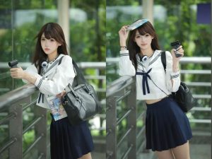 地铁柔和光拍 JK 也太绝了！每一帧都是青春电影截图，你试过吗？-霞书