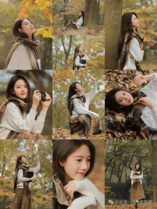 秋日来信，秋天写真照这么拍，又美又文艺，朋友圈都爆赞-霞书