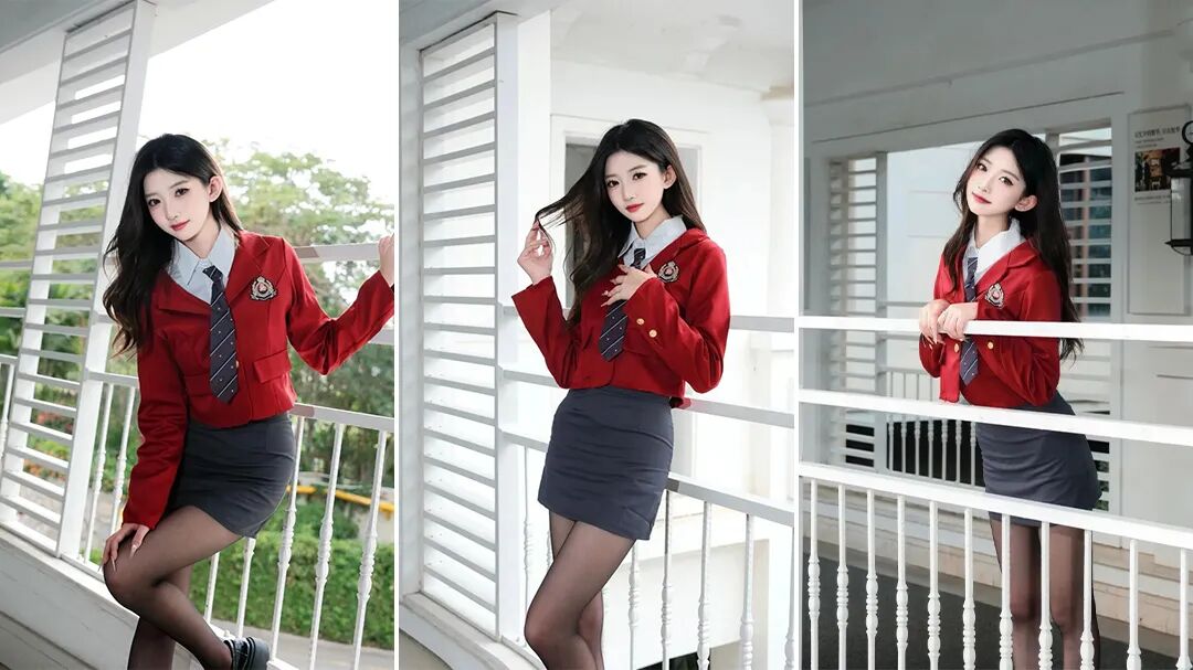 10个韩系学院风拍照姿势，定格你的青春甜妹瞬间-霞书