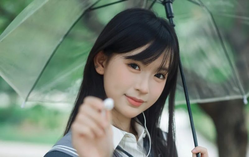 少女写真丨少女青春校园与自然画卷-霞书