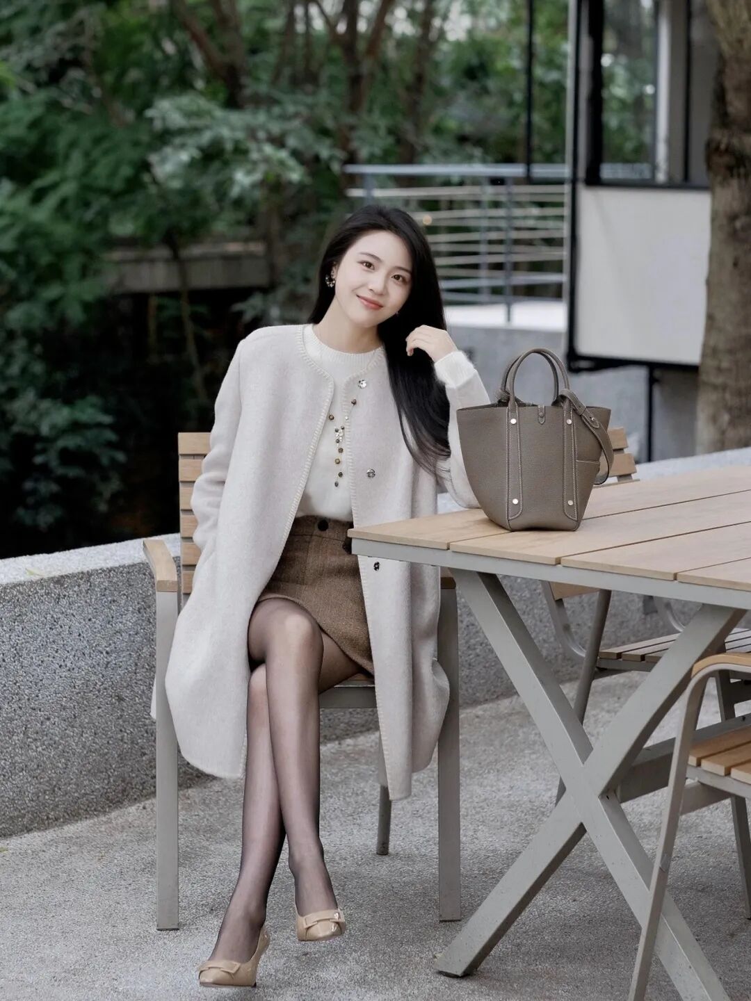 优雅温柔的大衣穿搭,秋冬氛围感轻松拿捏!-霞书