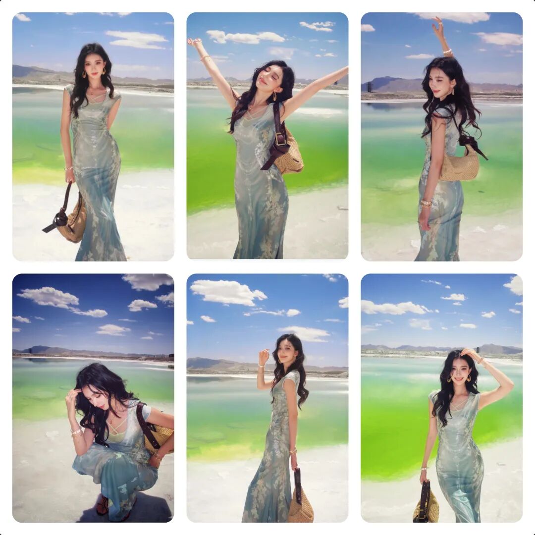 小众盐湖出片秘籍：姿势+构图+光影-霞书