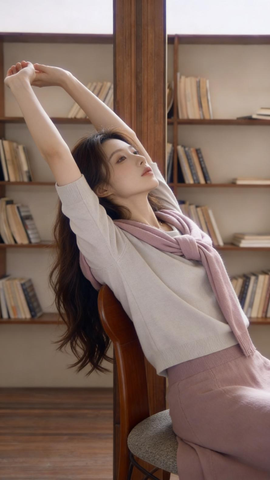 周末宅家 温柔松弛感风格-霞书